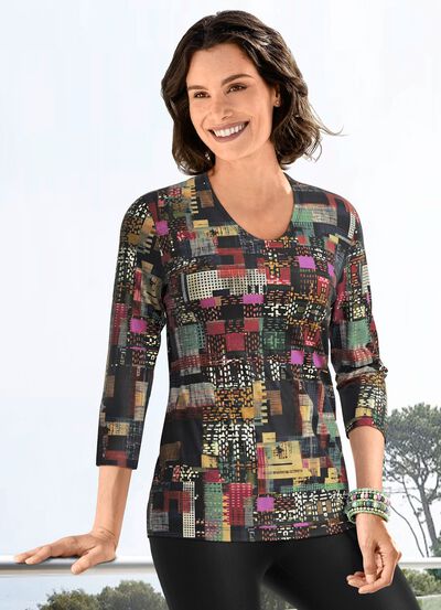 Pullover in Feinstrick 