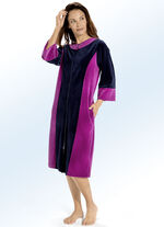 Hauskleid mit rundem Halsausschnitt 