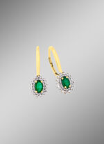 Ohrringe mit Diamanten 