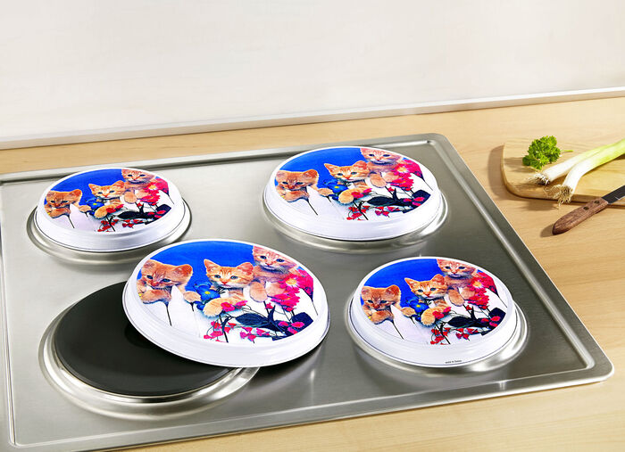 Hitzebest&auml;ndige Herdabdeckplatten 