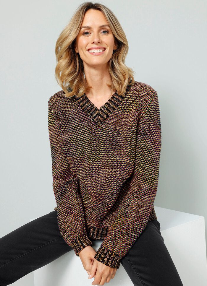 Pullover in Grobstrick 