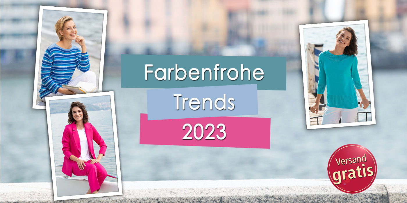 Jetzt die farbenfrohen Trends für 2023 entdecken!