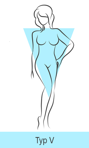 Damengrafik für Figurtyp V
