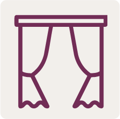 Info Icon Gardinen