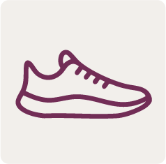 Icon Größentabelle für Schuhe